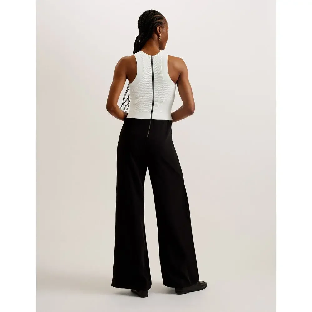 NWOT Ted Baker TOVELI Illusion Top and Trouser Jumpsuit - Picture 2 of 9